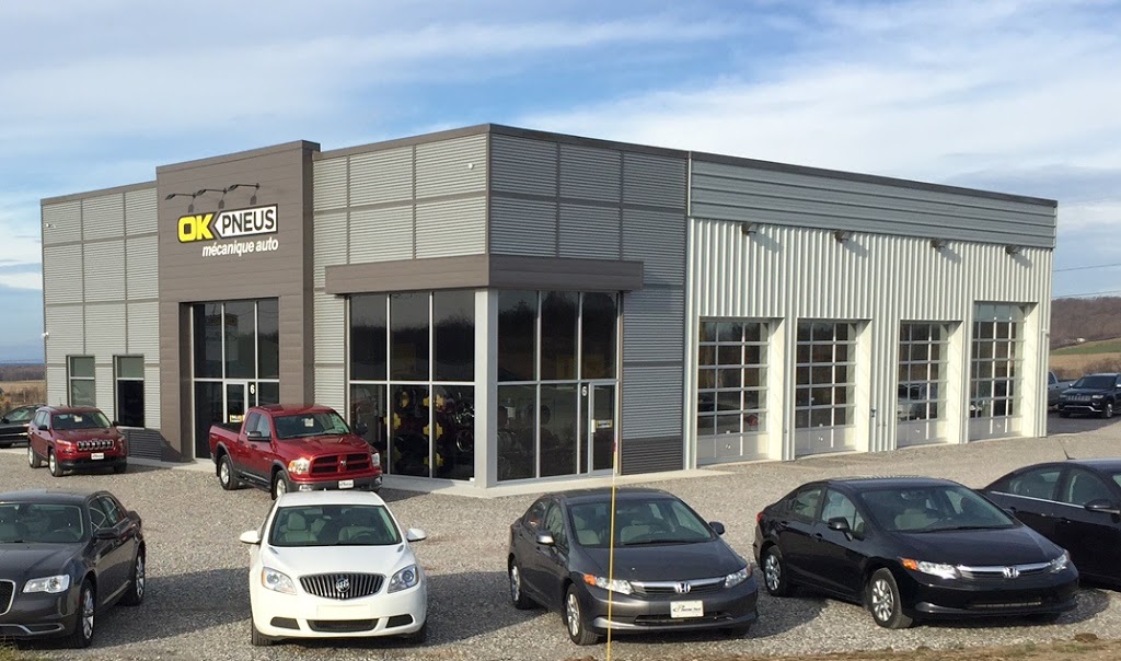 OK Pneus | 6 Rue Gilles-Audet, Saint-Anselme, QC G0R 2N0, Canada | Phone: (418) 885-9500