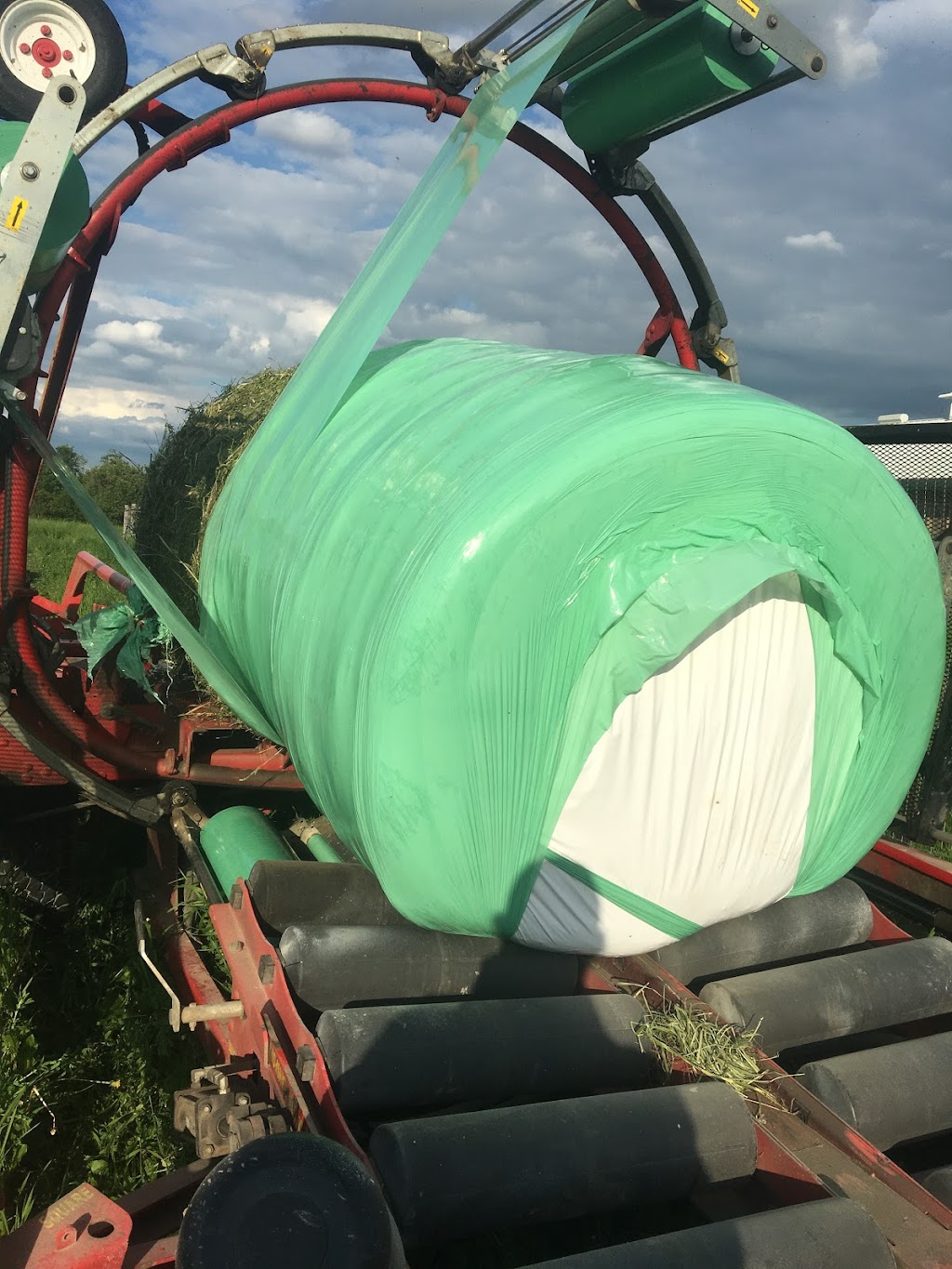 Trevor Beatty bale wrapping | 1353 Concession Rd 13, Cannington, ON L0E 1E0, Canada | Phone: (705) 344-4916