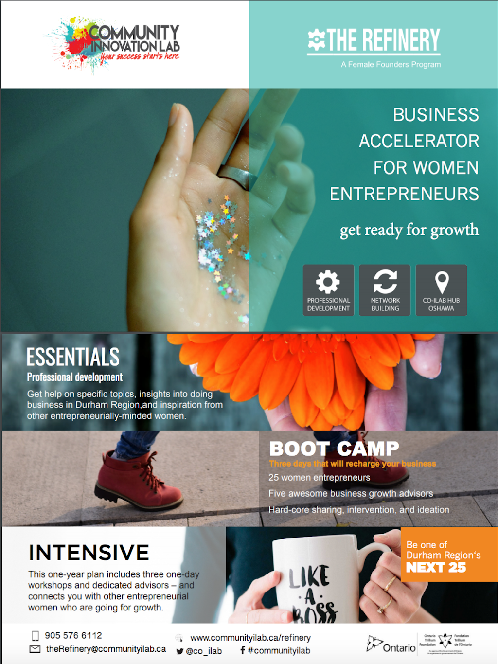 Community Innovation Lab | 600 Rossland Rd W, Oshawa, ON L1J 8M7, Canada | Phone: (905) 576-6112
