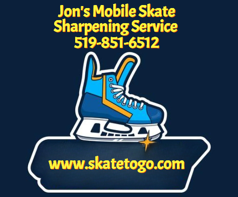 Jonnys Mobile Skate Sharpening | 2040 Meadowgate Blvd, London, ON N6M 0H5, Canada | Phone: (519) 851-6512