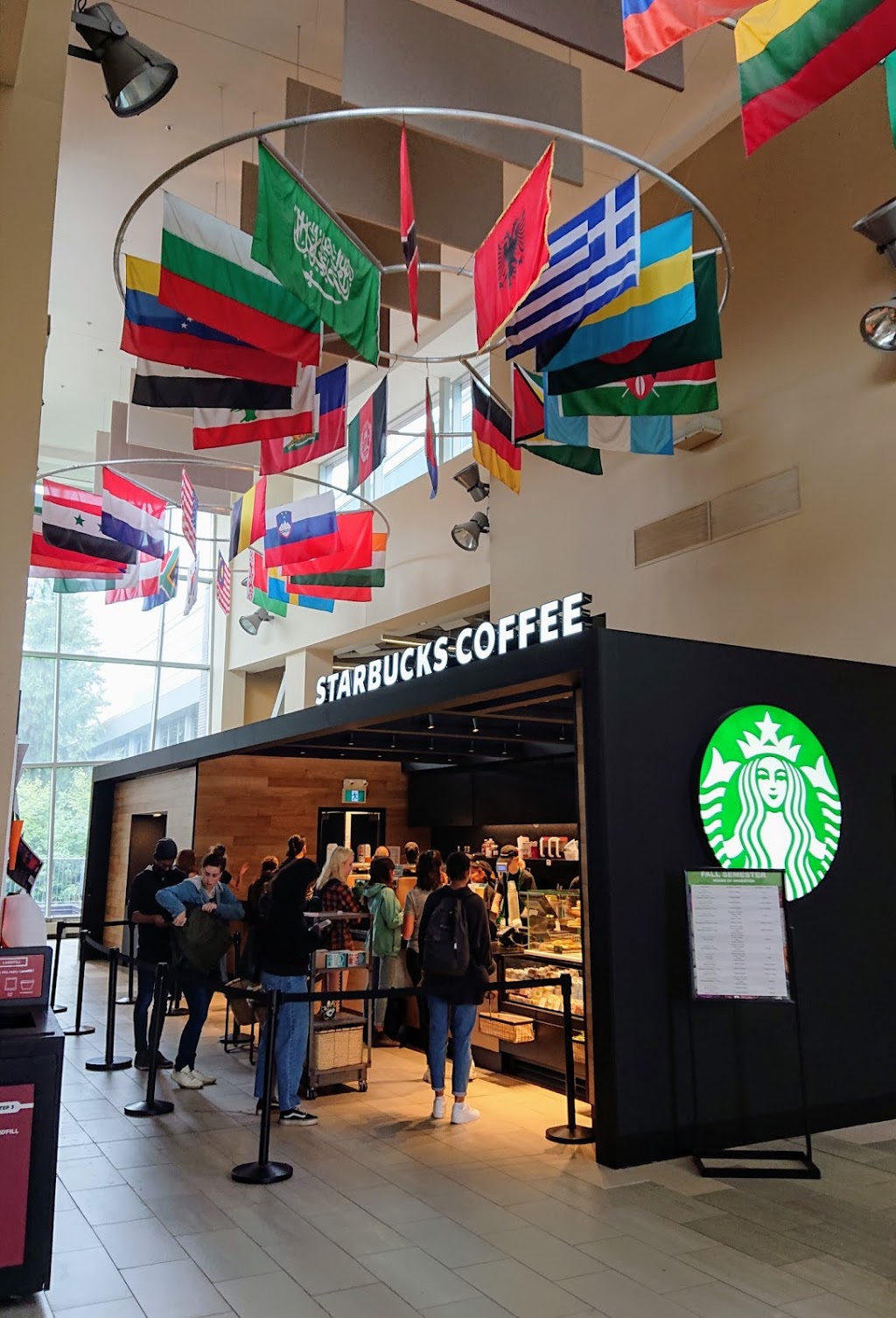 Starbucks University Centre Galleria | University Centre, 1125 Colonel By Dr 4th floor, Ottawa, ON K1S 5B6, Canada | Phone: (613) 520-2600 ext. 3465