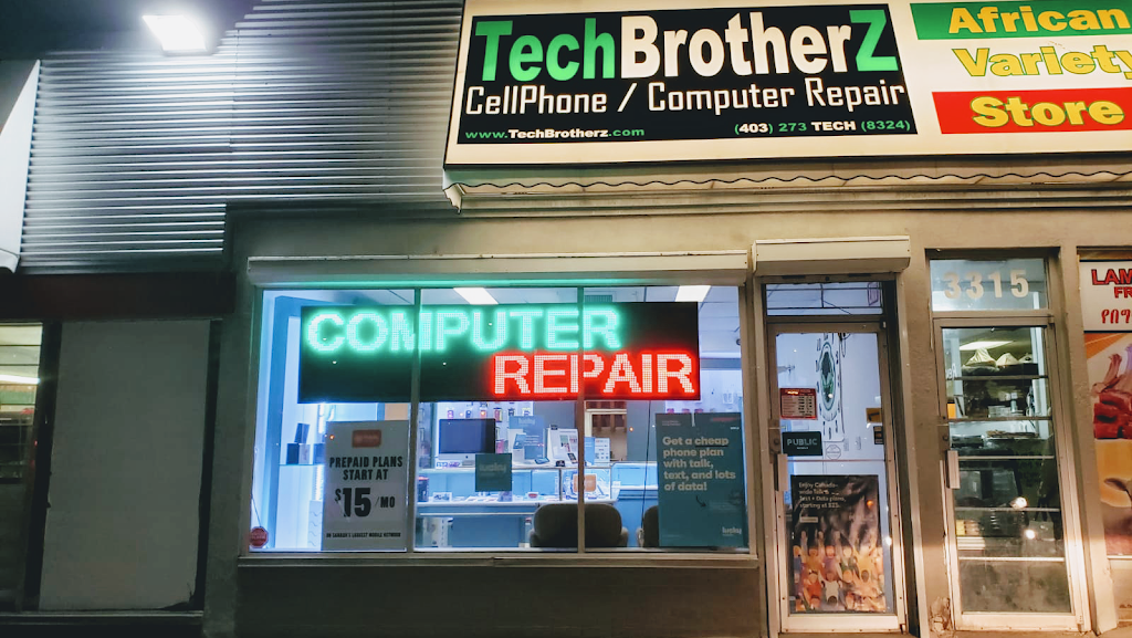 TechBrotherz - Cellphone | Computer - iPad & iPhone Repair | 3317 17 Ave SE, Calgary, AB T2A 0R2, Canada | Phone: (403) 273-8324