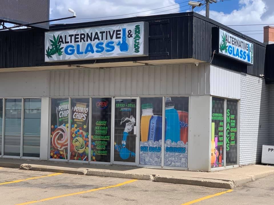 Alternative Glass and Snacks | 12459 97 St NW, Edmonton, AB T5G 1Z6, Canada | Phone: (780) 474-0744