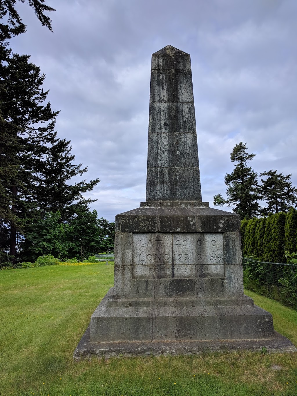 Monument Park | 25 Marine Dr, Point Roberts, WA 98281, USA | Phone: (360) 945-4911