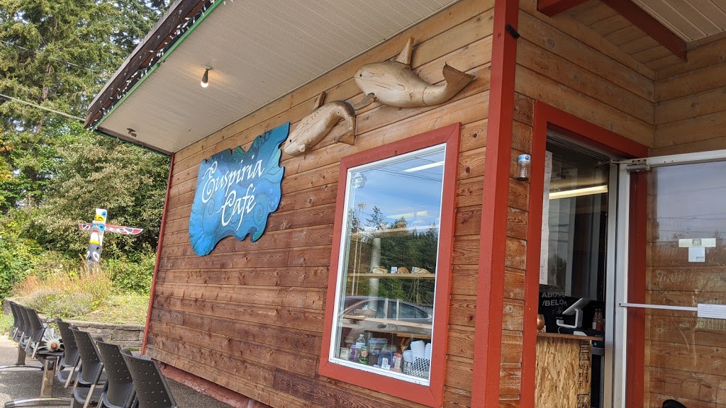 Euspiria Cafe | 12904 Madeira Park Rd, Madeira Park, BC V0N 2H0, Canada | Phone: (604) 883-0096