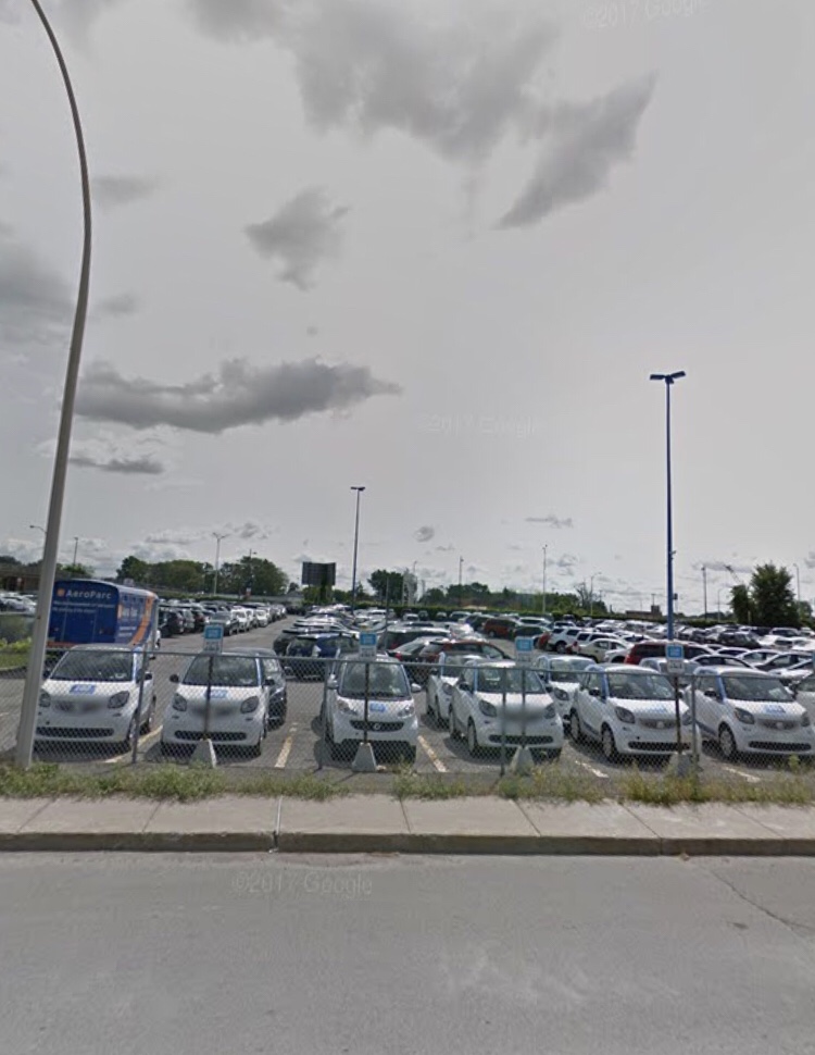 Car2go parking entrance | Dorval, QC H4Y, Canada | Phone: (514) 299-8886