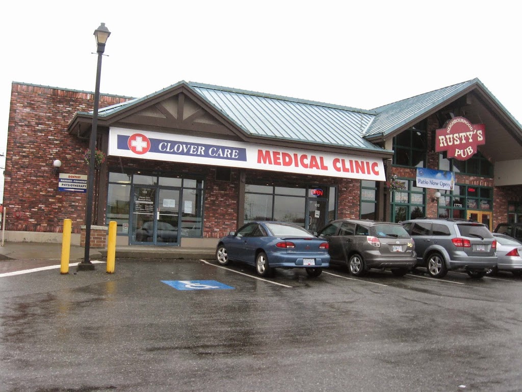 WELL Health - Clover Care Medical Clinic | 17770 56 Ave Suite 102, Surrey, BC V3S 1C7, Canada | Phone: (604) 574-7883