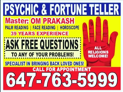 Astrologer | 2520A Jane St, North York, ON M3N 1S1, Canada | Phone: (647) 763-5999