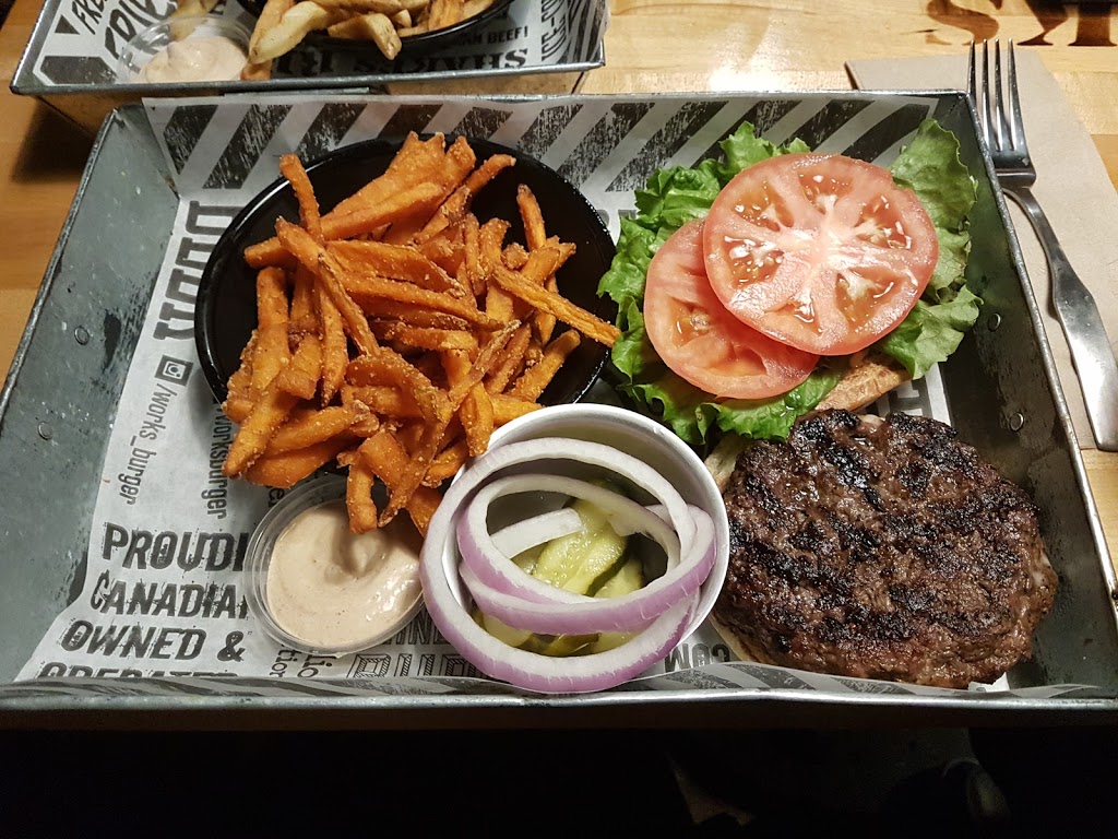 The Works Gourmet Burger Bistro | 149 Lakeshore Rd E, Oakville, ON L6J 1H3, Canada | Phone: (905) 337-9675