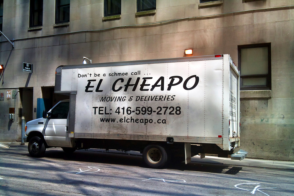 El Cheapo Movers | 341 Eastern Ave, Toronto, ON M4M 1B7, Canada | Phone: (416) 599-2728