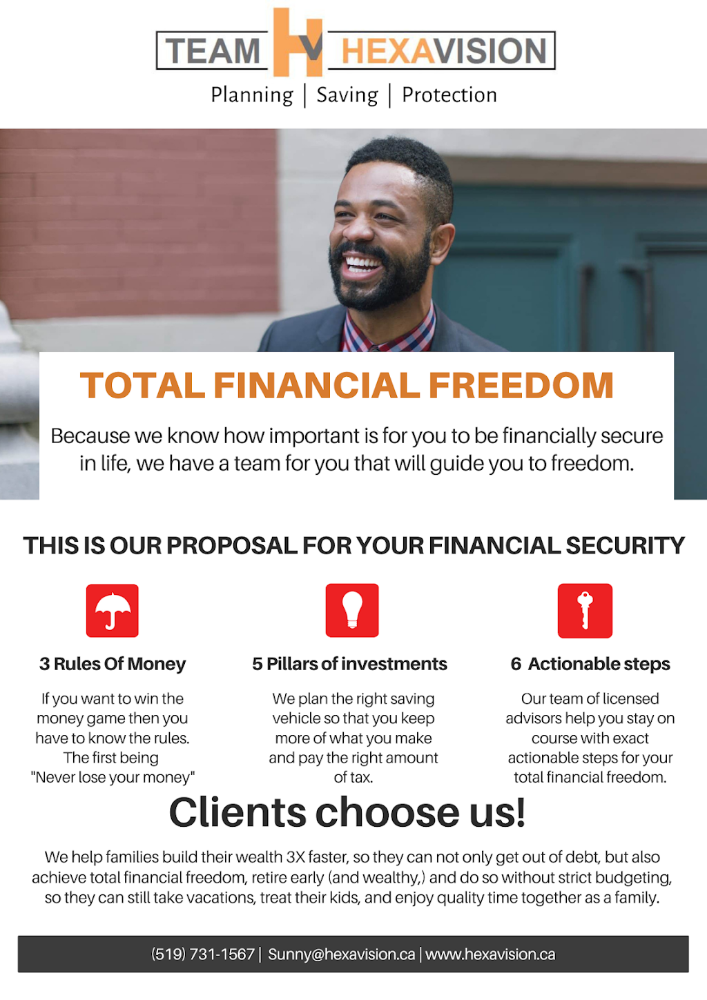 Financial Advisors - Hexavision Enterprise | 45 Lewis Rd Unit-1, Guelph, ON N1H 1E9, Canada | Phone: (519) 766-1313