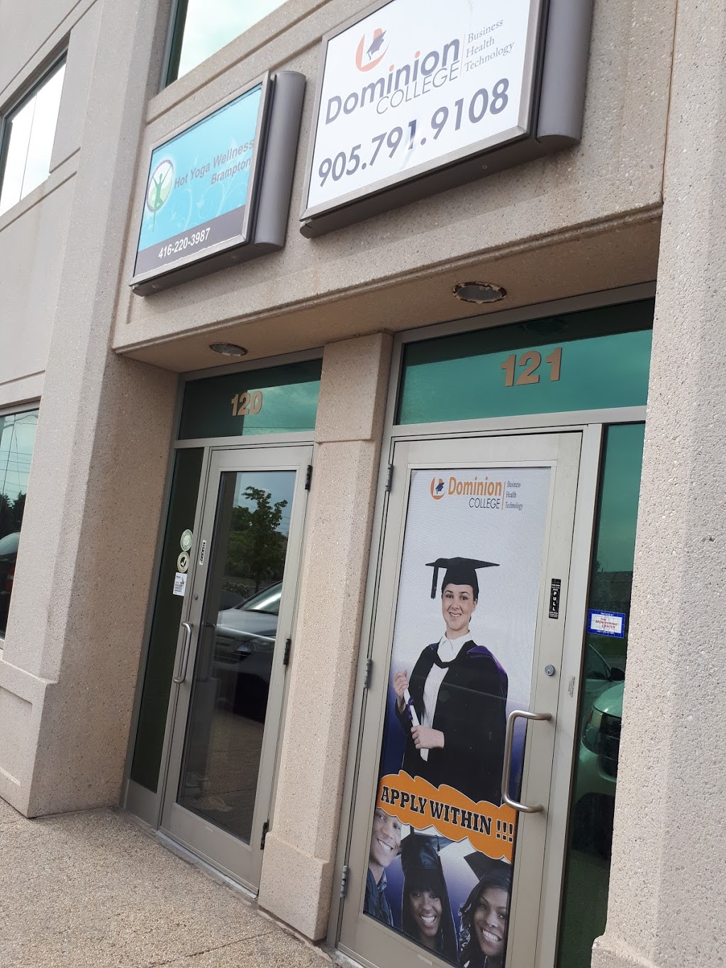 Dominion College of Business Health and Technolgy Inc | university | 2 Automatic Rd unit 121, Brampton, ON L6S 6K8, Canada | 9057919108 OR +1 905-791-9108