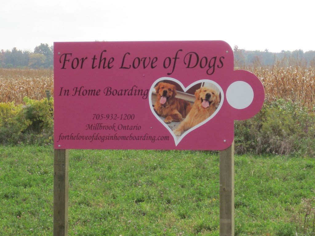 For The Love Of Dogs In Home Boarding | 239 Fallis Line, Millbrook, ON L0A 1G0, Canada | Phone: (705) 740-5535