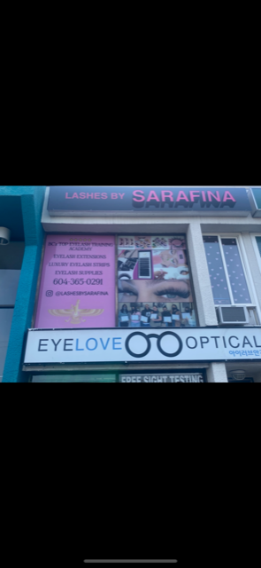 LASHES BY SARAFINA | 10216 152 St #212, Surrey, BC V3R 6N7, Canada | Phone: (604) 365-0291
