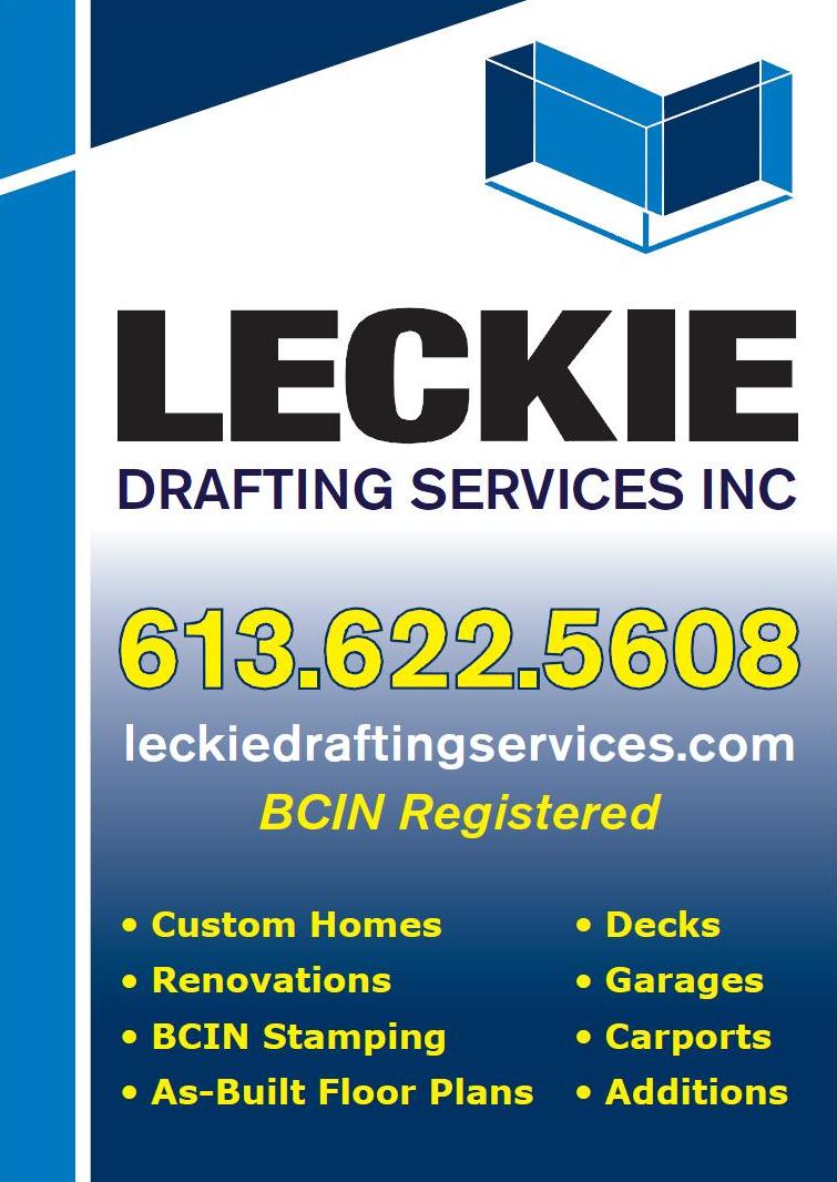 Leckie Drafting Services | 245 Burnstown Rd, White Lake, ON K0A 3L0, Canada | Phone: (613) 622-5608