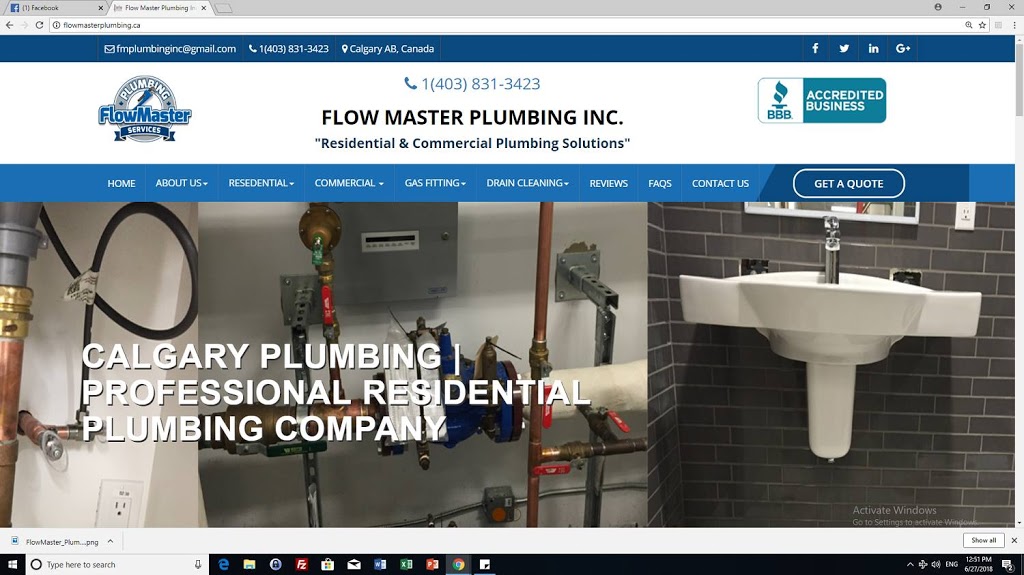 Flow Master Mechanical Inc | 1172 Brightoncrest Green SE, Calgary, AB T2Z 1G9, Canada | Phone: (403) 831-3423