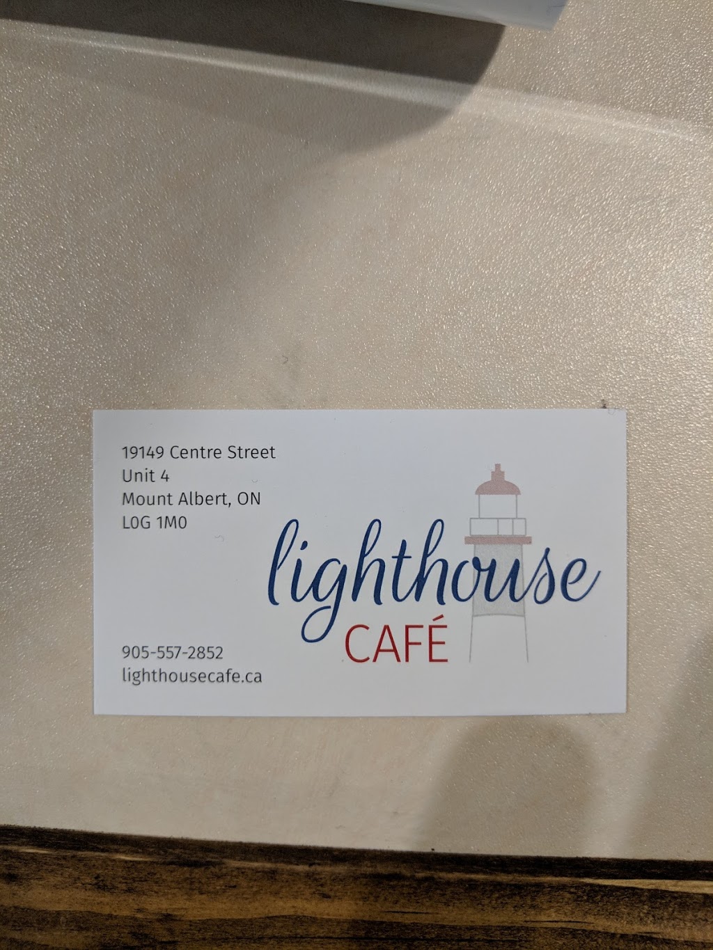 Lighthouse Café | 19149 Centre St Unit #4, Mount Albert, ON L0G 1M0, Canada | Phone: (905) 557-2852