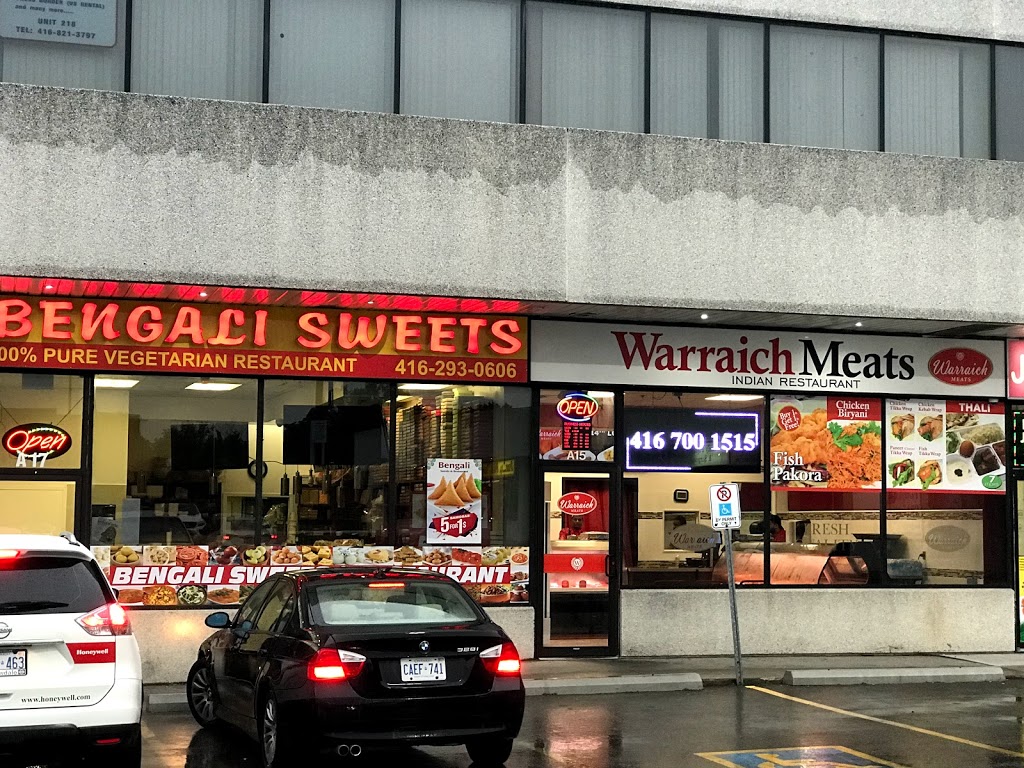 Bangali Sweets & Restaurant | 3300 McNicoll Ave Unit A/17, Scarborough, ON M1V 5J6, Canada | Phone: (416) 293-0606