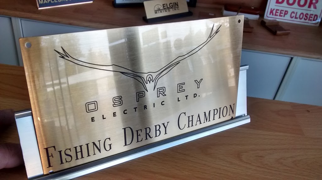 Arrowsmith Awards & Engraving | 1575 Matterson Rd, Errington, BC V0R 1V0, Canada | Phone: (250) 927-0223