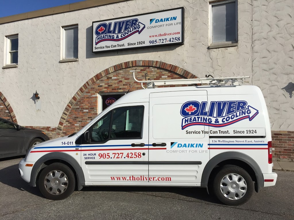 TH Oliver Heating & Cooling | 4-136 Wellington St E, Aurora, ON L4G 1J1, Canada | Phone: (905) 727-4258