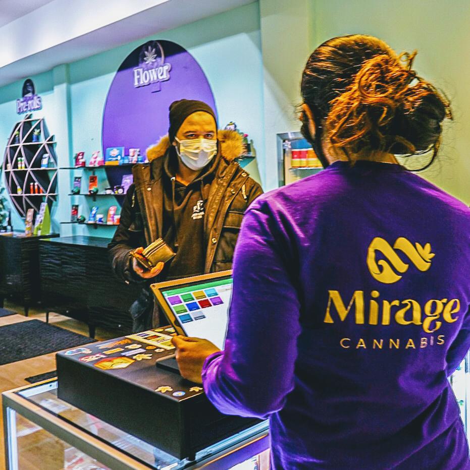 Mirage Cannabis | 1229 Broadview Ave, East York, ON M4K 2T3, Canada | Phone: (416) 424-2292