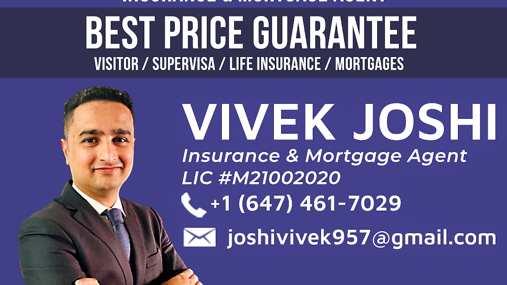 Vivek Joshi - Insurance and Mortgage agent | 223 Britannia Ave E, Oshawa, ON L1L 0B4, Canada | Phone: (647) 461-7029