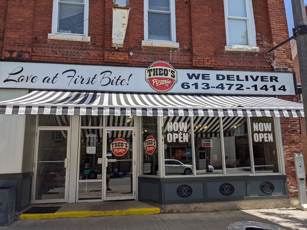 Theos Pizzeria | 20 Forsyth St, Marmora, ON K0K 2M0, Canada | Phone: (613) 472-1414