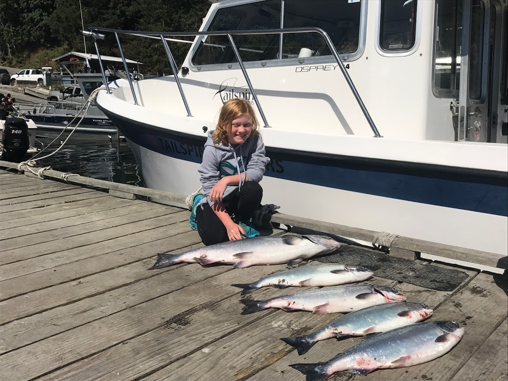 Fishing Charters Victoria TailSpin Charters | 4901 East Sooke Road, Sooke, BC V9Z 1B6, Canada | Phone: (250) 514-7000