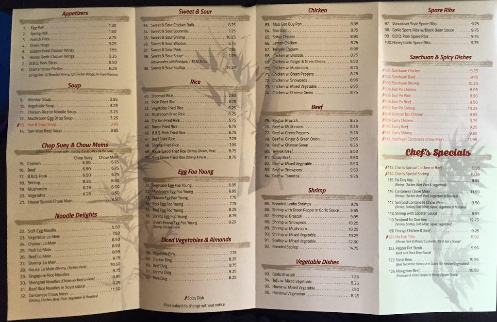 Chens Restaurant | 19135 Centre St, Mount Albert, ON L0G 1M0, Canada | Phone: (905) 473-9148