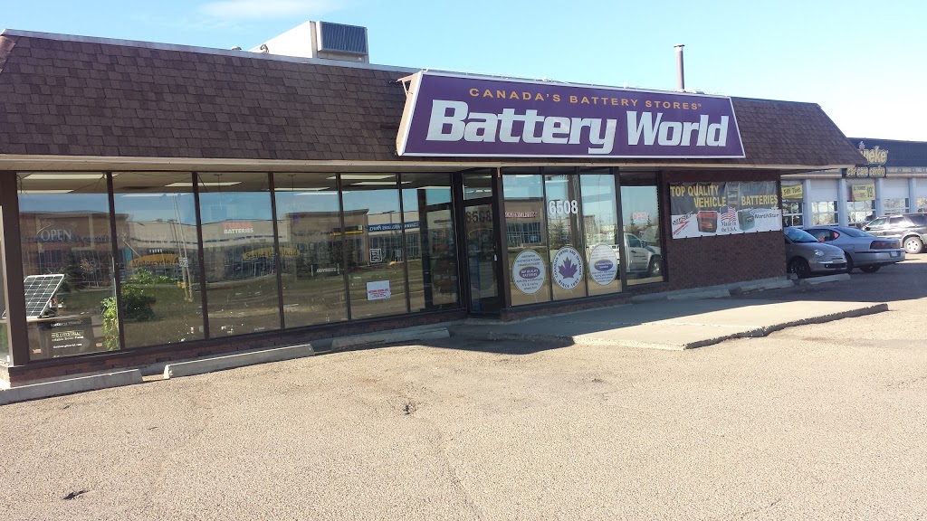 Battery World | 6508 75 Street NW, Edmonton, AB T6E 6E4, Canada | Phone: (780) 490-4547