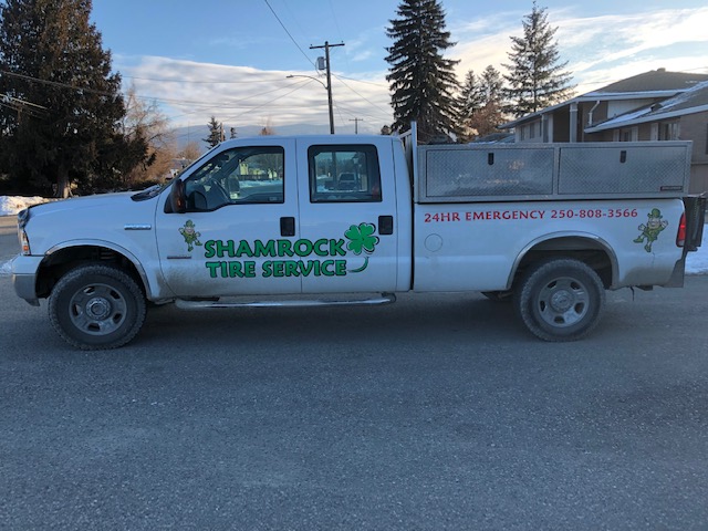 Shamrock Tire Service | 290 Bryden Rd, Kelowna, BC V1X 3Y4, Canada | Phone: (250) 861-6688