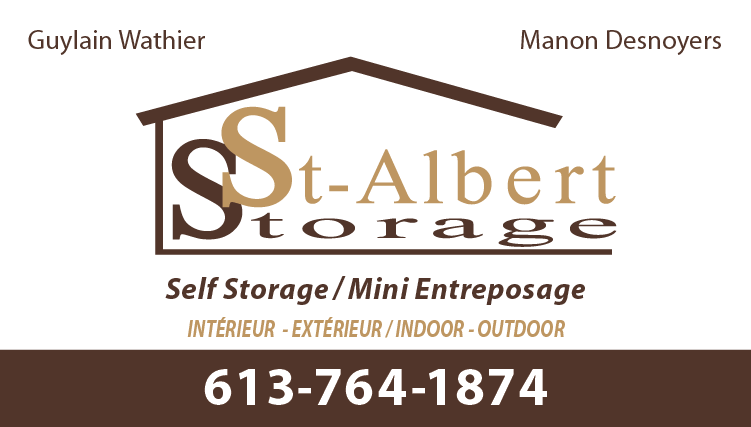 St-Albert Storage - Ontario | 732 Rte 800 E, Casselman, ON K0A 1M0, Canada | Phone: (613) 764-1874