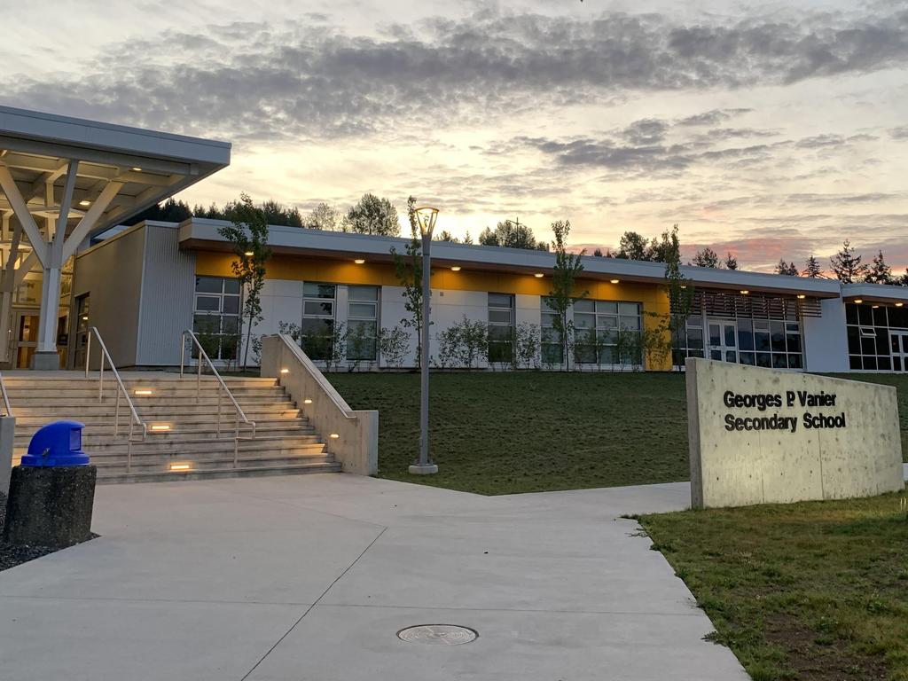 Georges P. Vanier Secondary | 4830 Headquarters Rd, Courtenay, BC V9J 1P2, Canada | Phone: (250) 338-9262