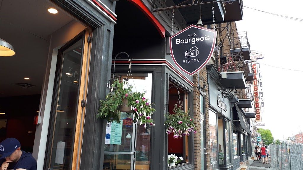 Aux Bourgeois bistro | 362 Rue Principale O, Magog, QC J1X 2A9, Canada | Phone: (819) 843-8383