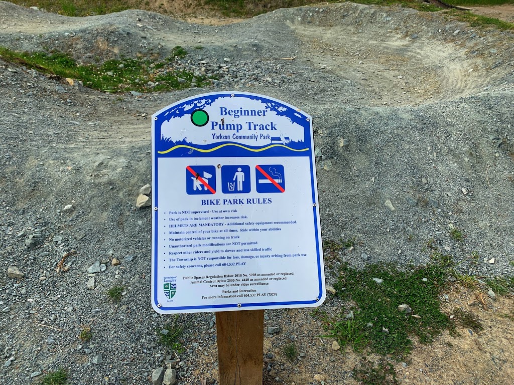 Yorkson Community Bike Park | 20498 82 Ave, Langley City, BC V2Y 2A9, Canada | Phone: (604) 532-7329