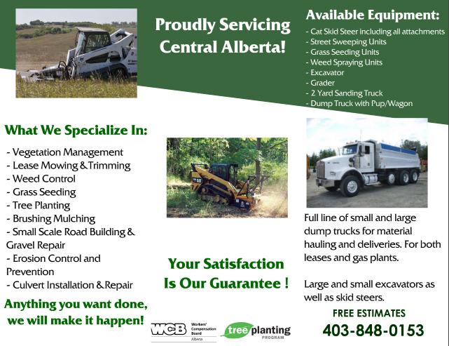 Ground Up Lease Maintenance Services LTD. | 40 Churchill Pl, Blackfalds, AB T4M 0B6, Canada | Phone: (403) 848-0153