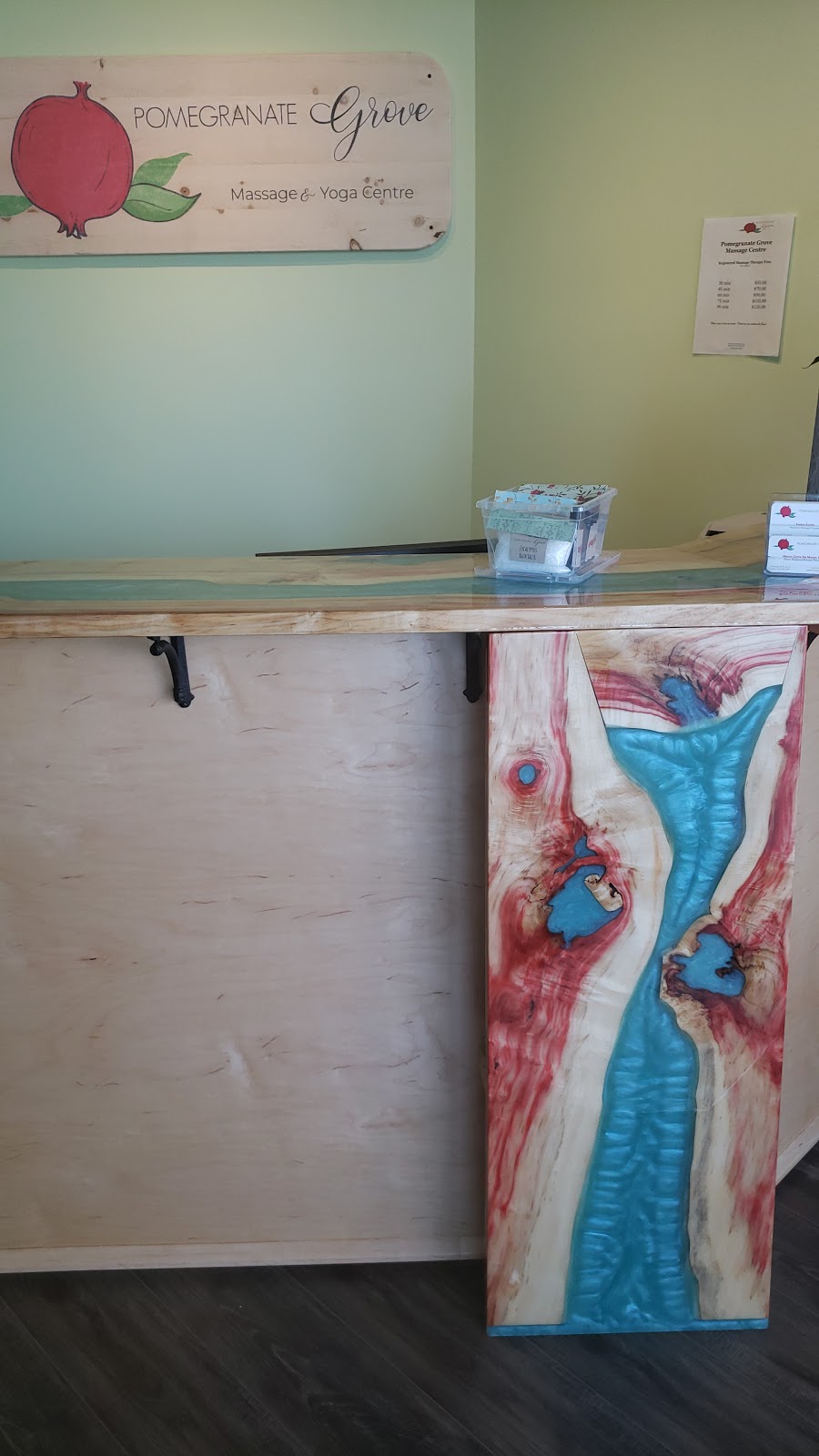 Pomegranate Grove Massage & Yoga Centre | 15 Surrey St W Unit 3, Guelph, ON N1H 3R3, Canada | Phone: (519) 400-9861