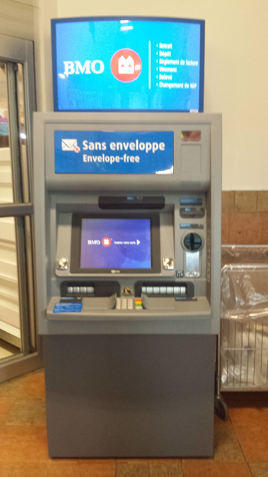 BMO Bank of Montreal ATM | 1500 Rue Trudel, Shawinigan, QC G9N 0A2, Canada | Phone: (800) 363-9992
