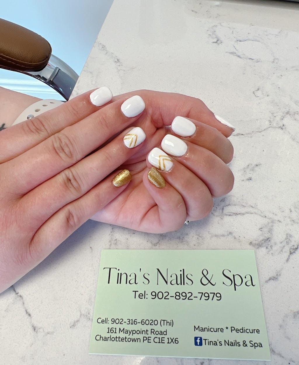 Tina’s Nails & Spa | 161 Maypoint Rd, Charlottetown, PE C1E 1X6, Canada | Phone: (902) 892-7979
