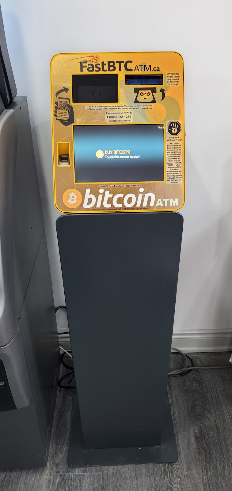 FastBTC Bitcoin ATM - Lakeview Convenience | 126 Main St N, Acton, ON L7J 1W6, Canada | Phone: (888) 832-1282