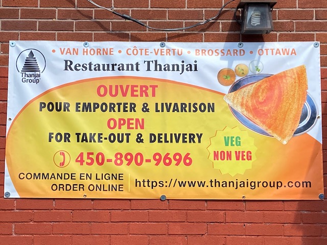 Thanjai Caterers | 1485-B Boul Provencher, Brossard, QC J4W 1Z3, Canada | Phone: (450) 890-9696