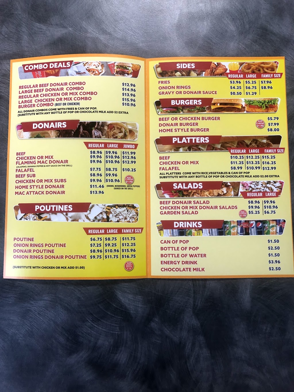 Home Style Donair & Subs | 10425 51 Ave NW, Edmonton, AB T6H 0K5, Canada | Phone: (780) 453-0628
