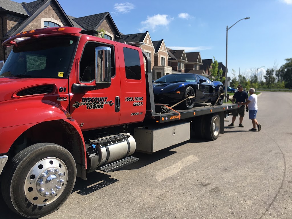 Discount Towing Inc | point of interest | 99 Herrell Ave, Barrie, ON L4N 6T9, Canada | 7056238697 OR +1 705-623-8697