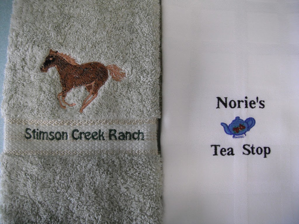 Top Stitch Embroidery | 1875 Parker Rd, Cowichan Bay, BC V0R 1N1, Canada | Phone: (250) 746-0754