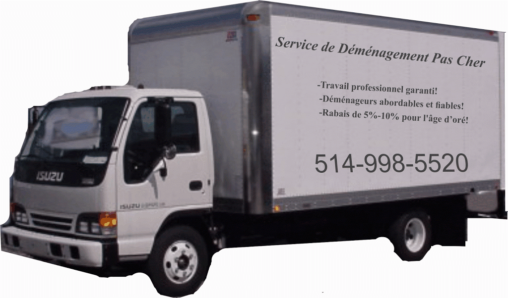 Déménagement Montreal - PAS CHER | 377 Boulevard Alexis-Nihon, Saint-Laurent, QC H4M 2A6, Canada | Phone: (514) 998-5520