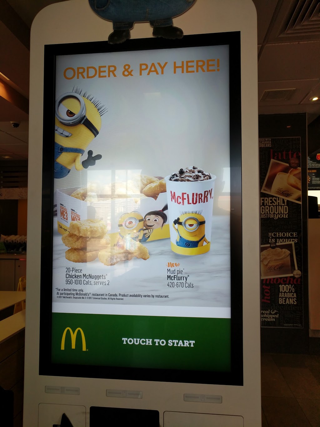 McDonalds | 3320 Steeles Ave W, Vaughan, ON L4K 1A2, Canada | Phone: (905) 760-9900