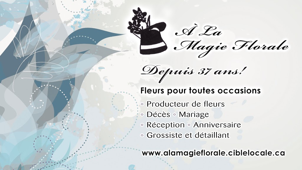 A la Magie Florale | 5775 5e Rang, Saint-Hyacinthe, QC J2R 2A3, Canada | Phone: (450) 799-2701