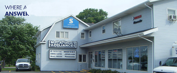 MacArthur Appliances Inc. | 96 Mt Edward Rd, Charlottetown, PE C1A 5S6, Canada | Phone: (902) 368-2200