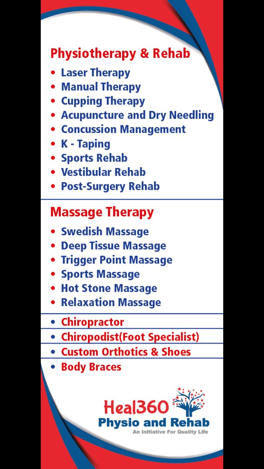 Heal360 Physio and Rehab | 284 Queen St E UNIT #121, Brampton, ON L6V 1C2, Canada | Phone: (905) 455-6699