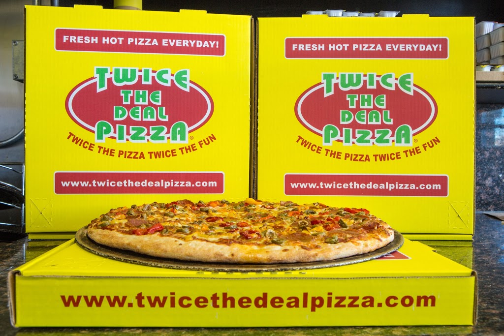 Twice The Deal Pizza | 480, 480 Mapleton Ave, Barrie, ON L4N 9C2, Canada | Phone: (705) 503-0200